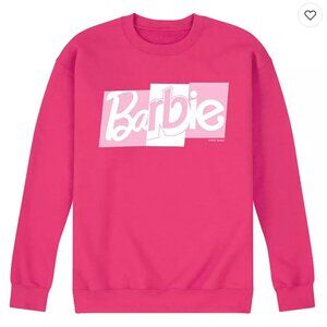 💗 Preloved Hot Pink Barbie Sweatshirt- Size L 💗